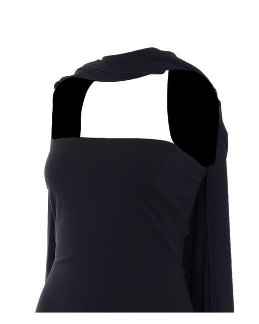 Solace London Black Dresses Polyester