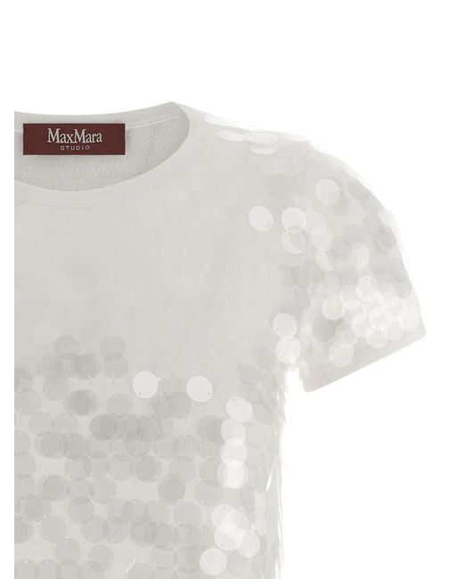 Max Mara White 'Saio' Sweater