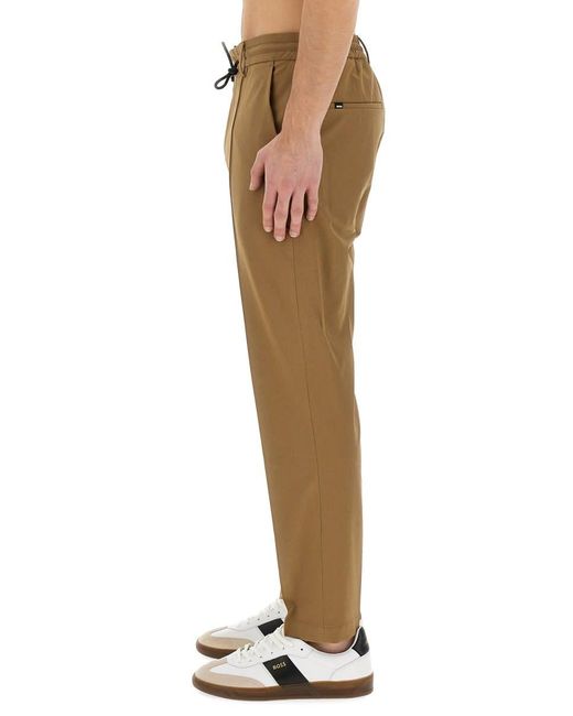 Boss Natural Pants With Elastic for men
