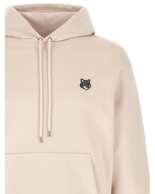 Maison Kitsuné Natural Fox Head Hoodie for men