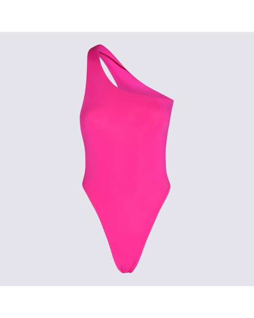 Louisa Ballou Pink Swimsuit