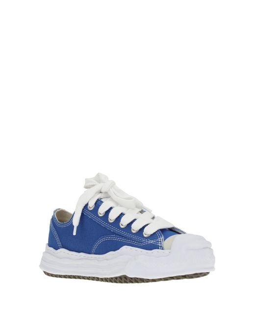 Maison Mihara Yasuhiro Blue Hank Og Sneakers Upper: Cotton; Sole: Rubber