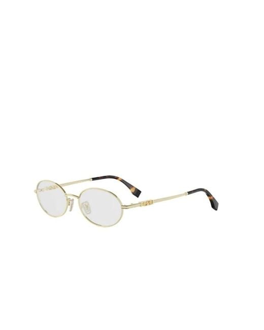 Fendi Yellow Optical Frames Eyewear Optical-Frames
