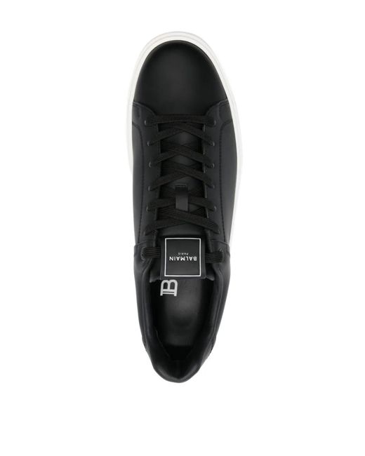 Balmain Multicolor B Court Logo Low Top Sneakers