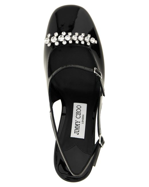 Jimmy Choo Black 'Belinda' Slingback