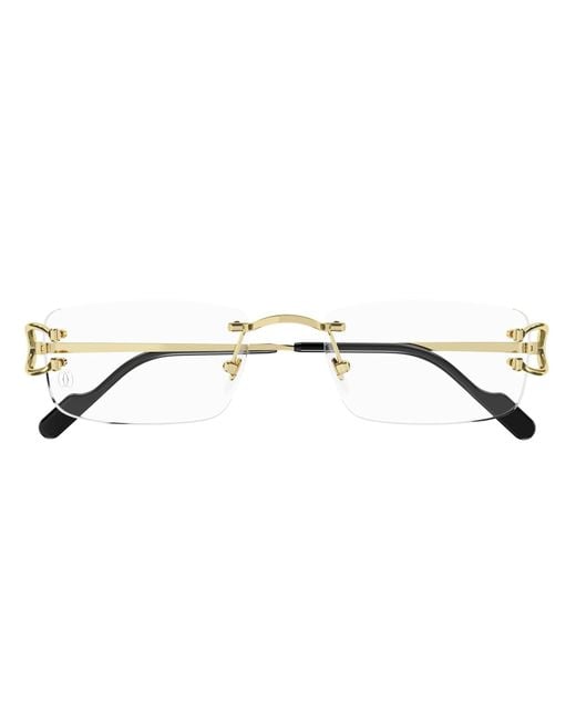 Cartier Black Décor C Classique De Cartier Ct0344O-003 for men