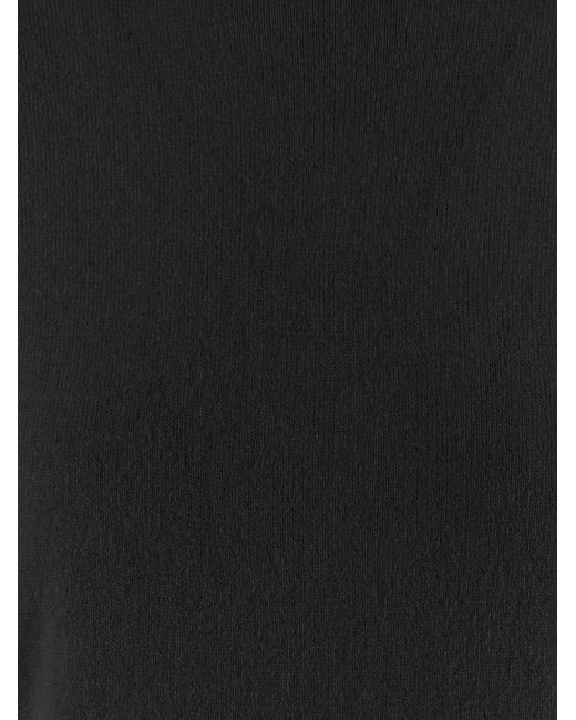 Allude Black Cashmere Sweater