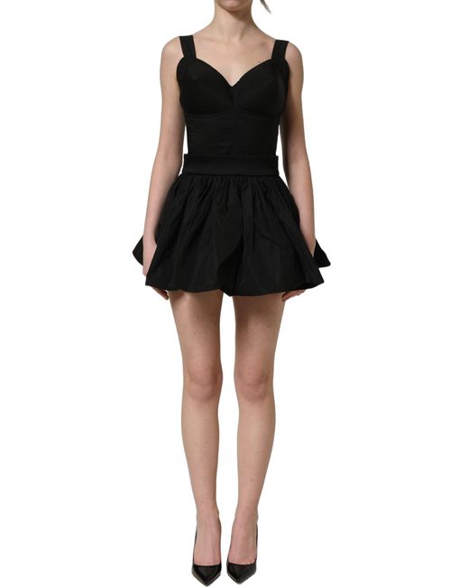 Dolce & Gabbana Black Short Dresses