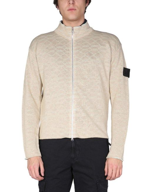 Stone Island Shadow Project Natural Knit Jacket for men