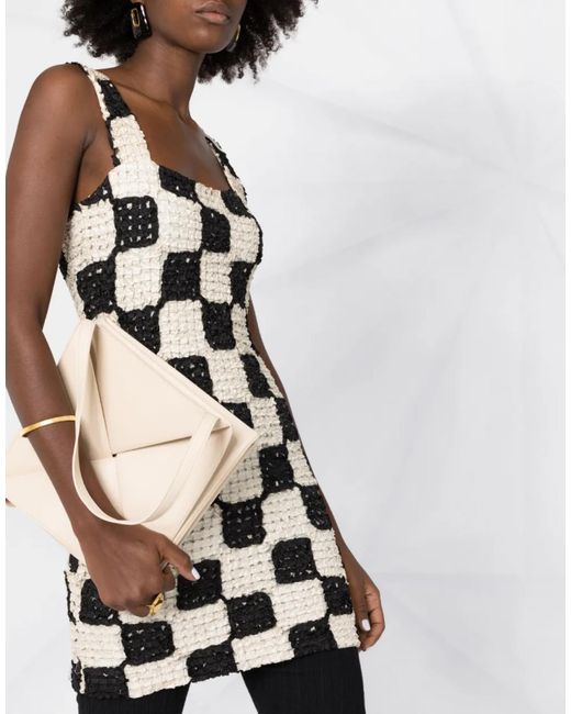 Nanushka Natural The Origami Tote Bag