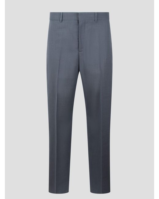 Dior Blue Regular-Fit Pants for men
