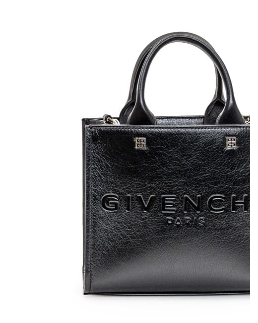 Givenchy Black Mini G Tote Bag