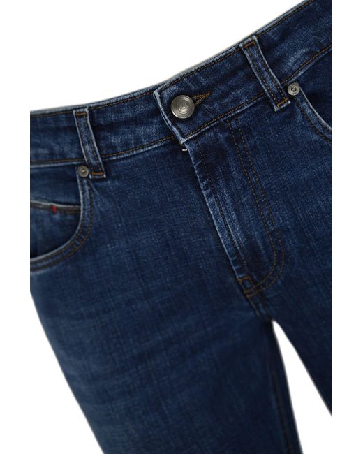 Fay Blue 5 Pocket Denim Trousers for men