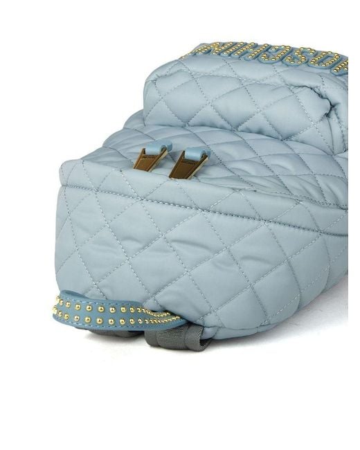 Moschino Blue Backpack Polyamide Bags Backpacks