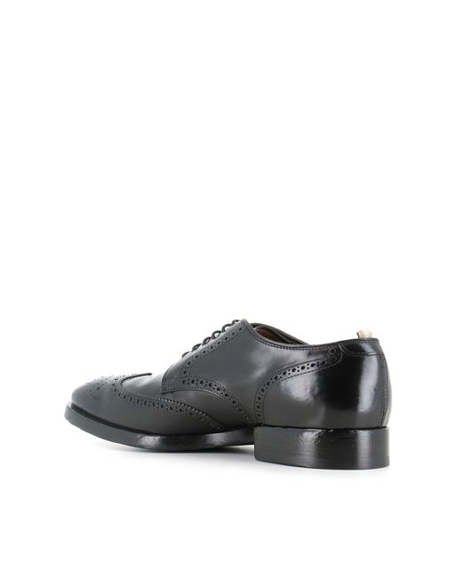 Officine Creative Black Brogue Providence/006 for men
