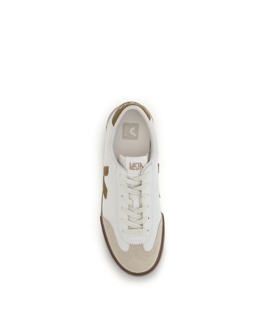 Veja White Trainers-Tent-Bark for men