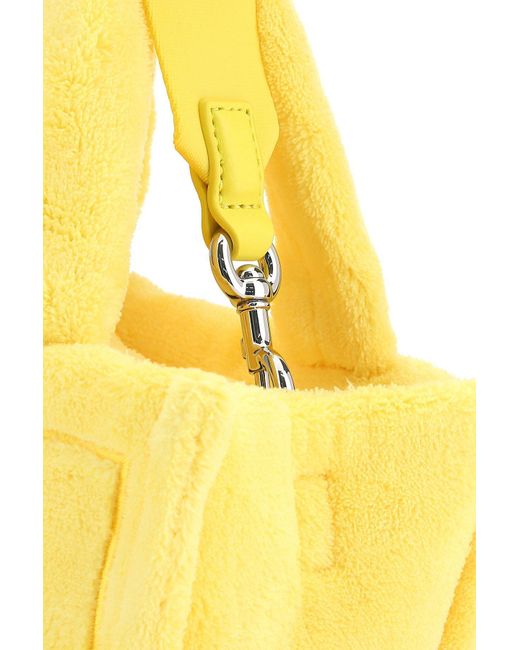 Marc Jacobs Yellow Terry Fabric Mini The Tote Bag Handbag