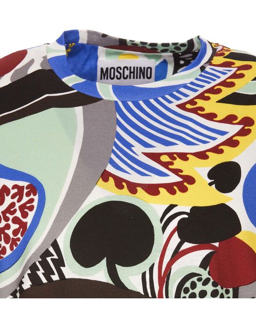 Moschino Blue T-shirts And Polos for men