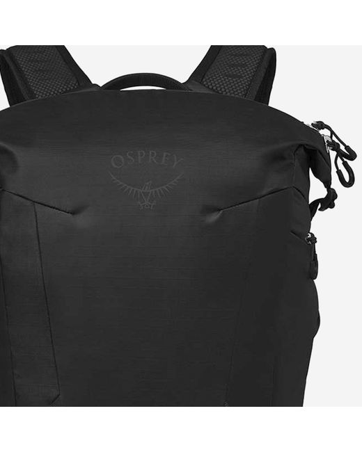 Osprey Black Zinch Transporter Backpack for men