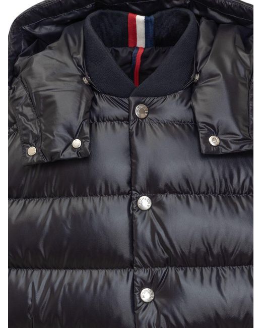 Moncler Blue Kids Down Jacket Manaem Padded for men