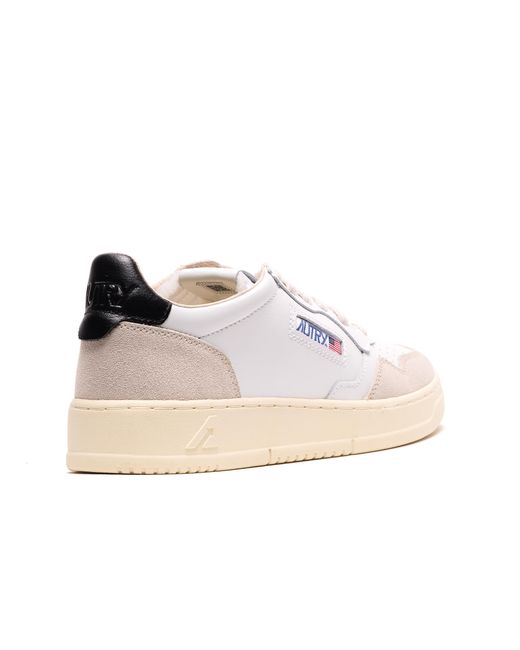 Autry White Sneakers Leather And Suede for men