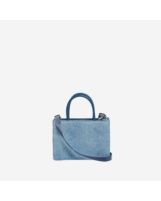 DIESEL Blue 3D Mini Bag Cotton Shoulder