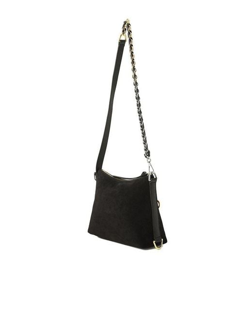 Coccinelle Black Shoulder Bag Cow Leather Shoulder-Bags