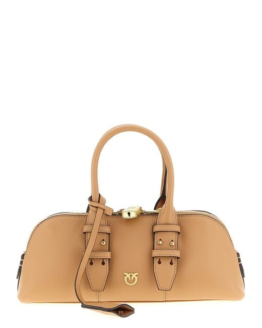 Pinko Natural Escape Baguette Hand Bags