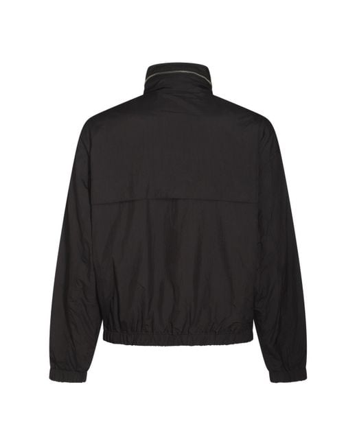 Ami Paris Alexandre Mattiussi Windbreaker in Black Lyst