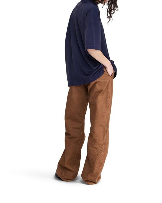 J.W. Anderson Blue Polo for men