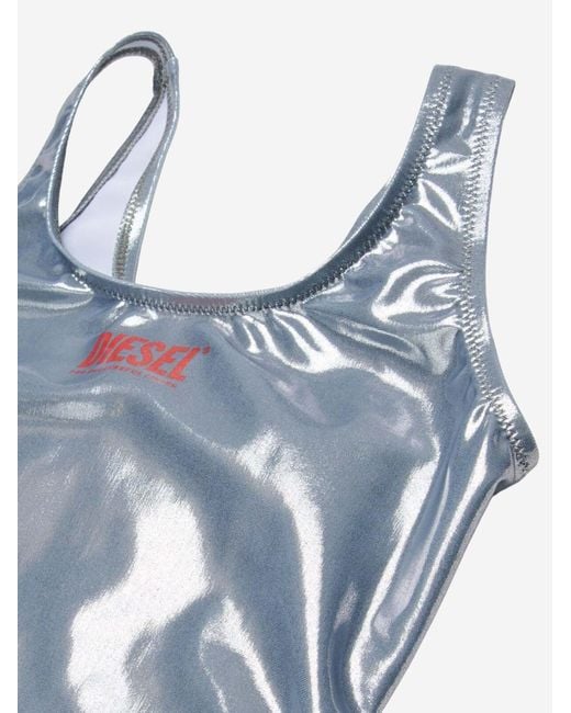 DIESEL Blue Swimsuit Mifog Polyester Swimsuits
