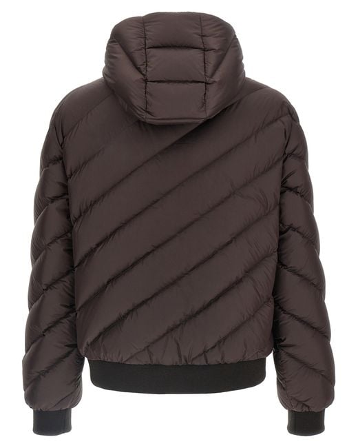 Fendi Gray Reversible Down Jacket for men