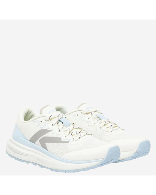 Keen White Sneakers Wk500 Fabric And Rubber Trainers