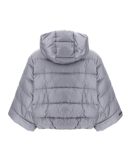 Peserico Gray Cape Down Jacket