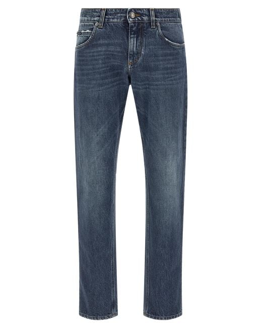 Dolce & Gabbana Blue Dolce & Gabbana Denim Jeans for men