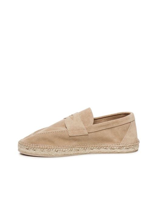 Eleventy Natural Flat Shoes for men