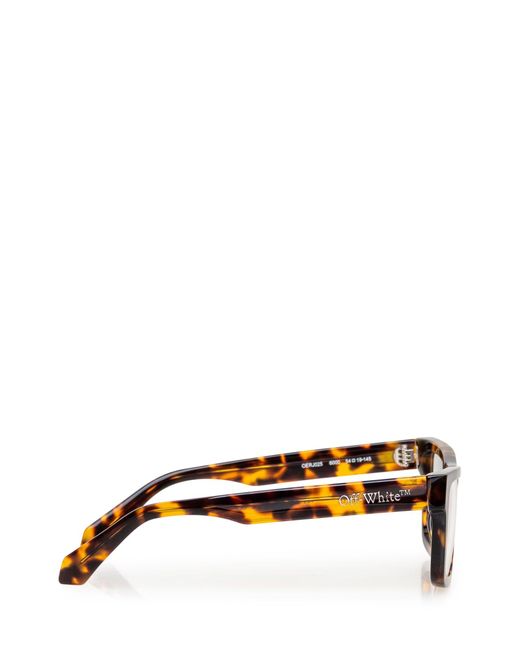 Off-White c/o Virgil Abloh Black Eyewear Optical Style 25 for men