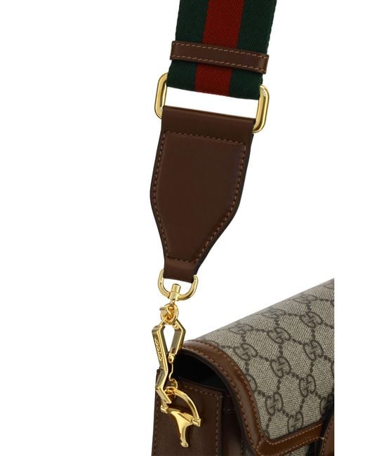 Gucci Gray 1955 Mini Horsebit Shoulder
