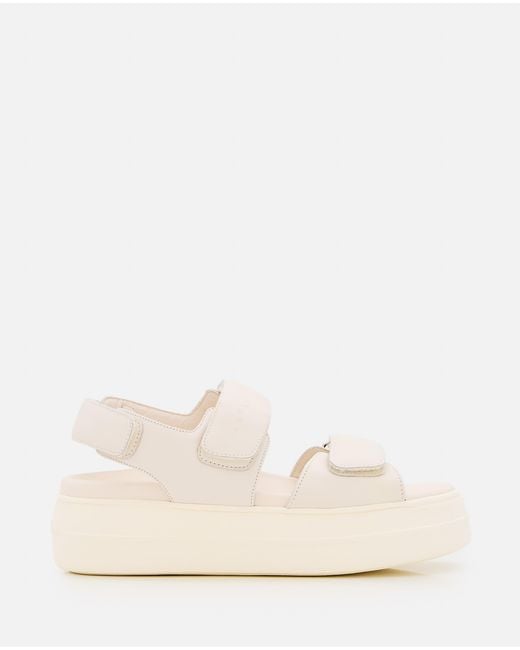 Hogan Natural Sandals Calfskin Leather