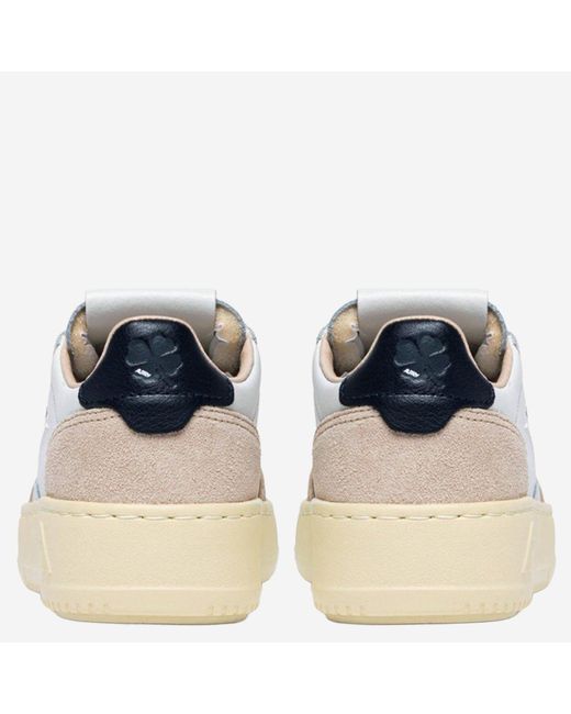 Autry White Medalist Low Sneakers Leather Trainers