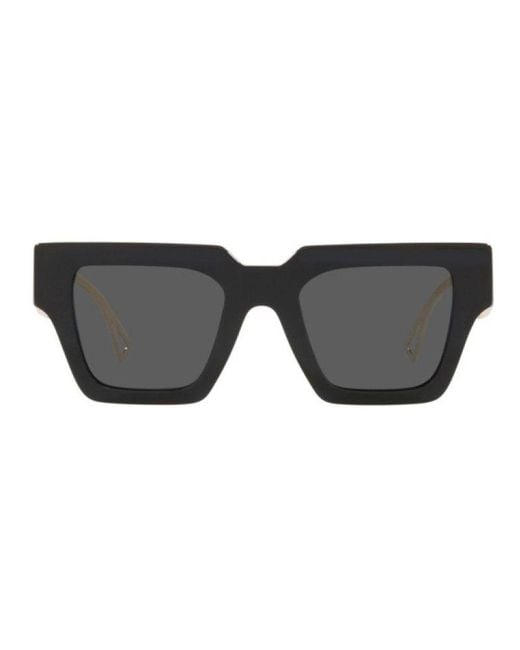 Versace Black Acetate Sunglasses