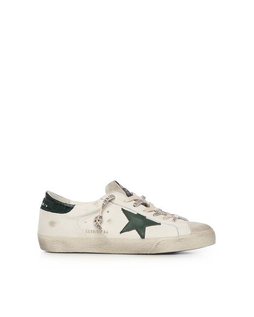 Golden Goose Deluxe Brand White Sneakers Cowskin for men