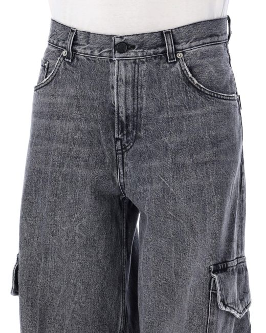Haikure Gray Bethany Cargo Jeans