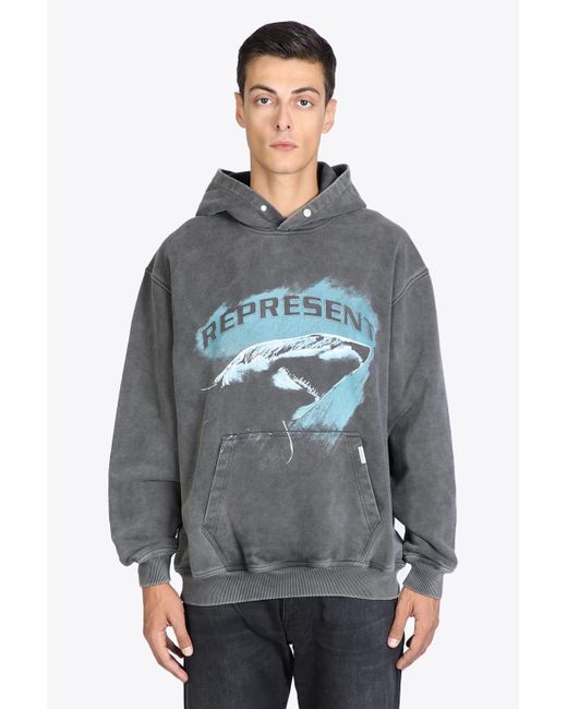 represent blue hoodie