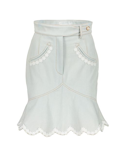 Casablancabrand White Skirt