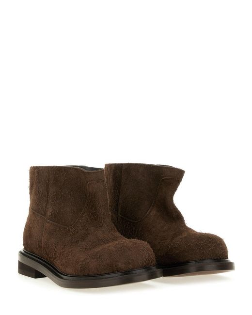 Moschino Brown Olivia Boot Calf Leather