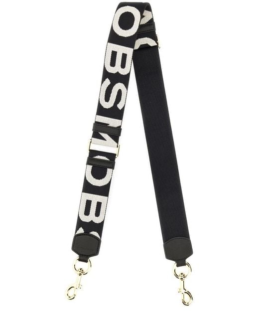 Marc Jacobs Black The Logo Shoulder Strap