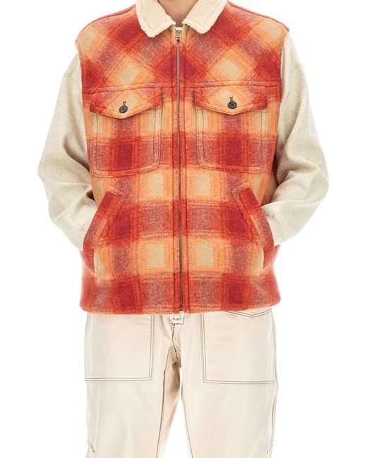 Isabel Marant Orange Kiran Jacket Polyester for men
