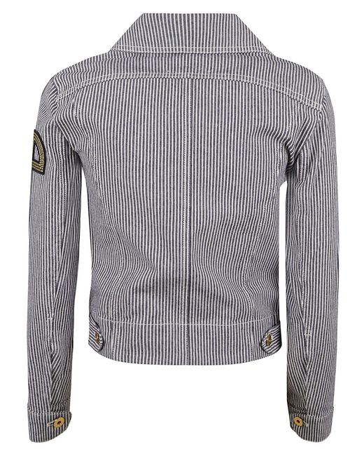 Patou Gray Iconic Denim Jacket