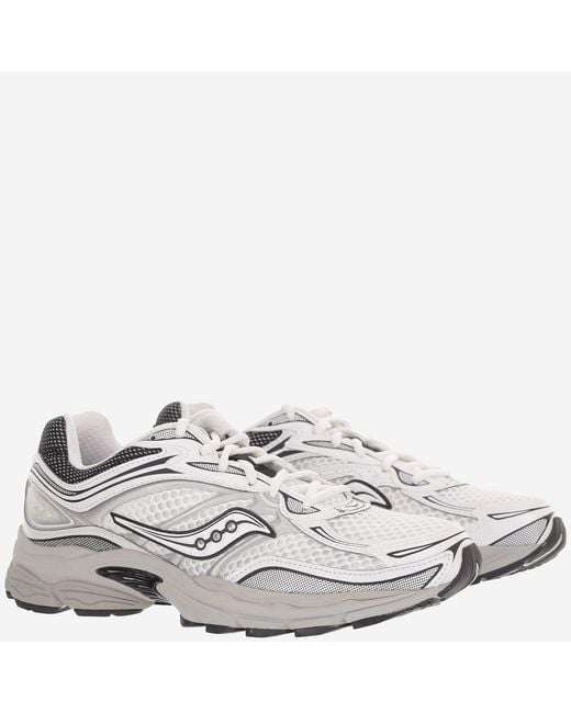 Saucony White Trainers Pro Grid Omni 9 Textile for men